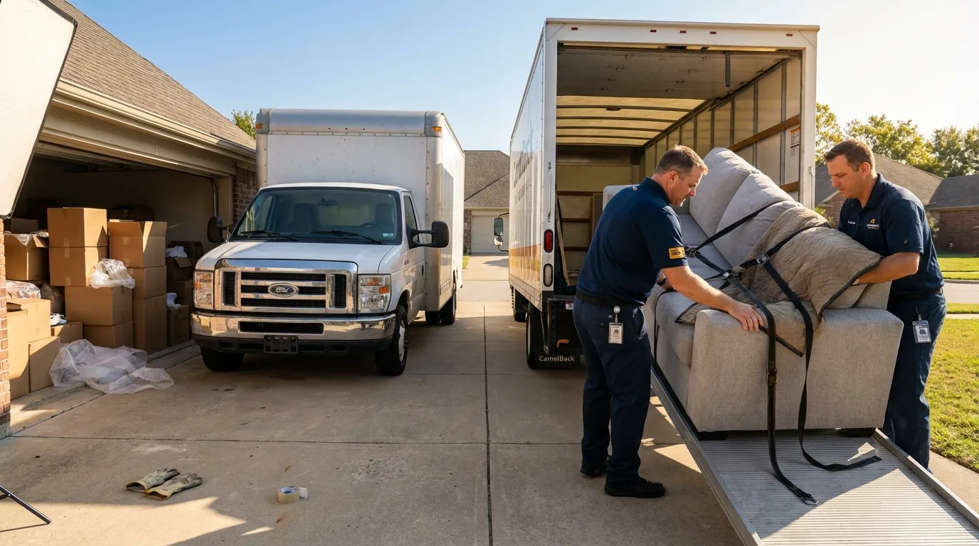 DIY truck vs professional crew comparison in El Dorado Hills